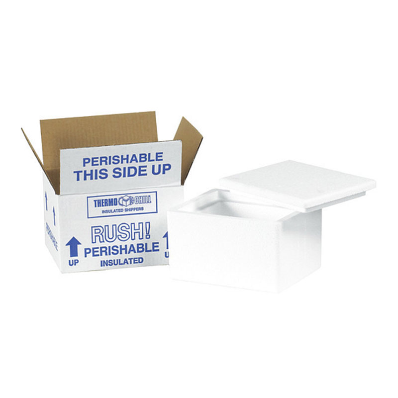 6" x 4-1/2" x 3" Insulated Shipping Boxes