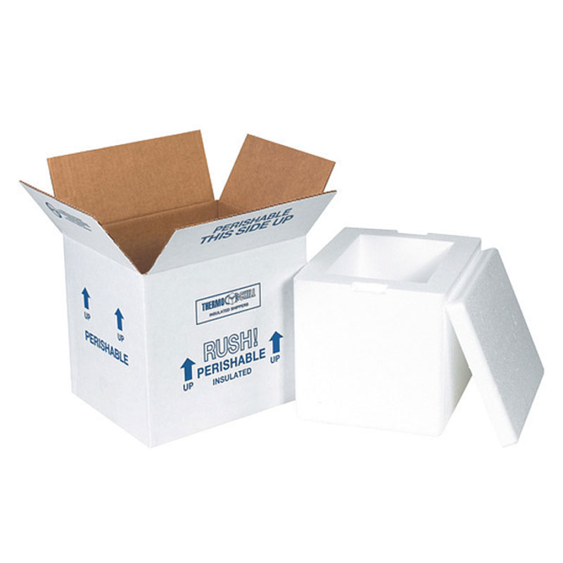 8" x 6" x 7" Insulated Shipping Boxes