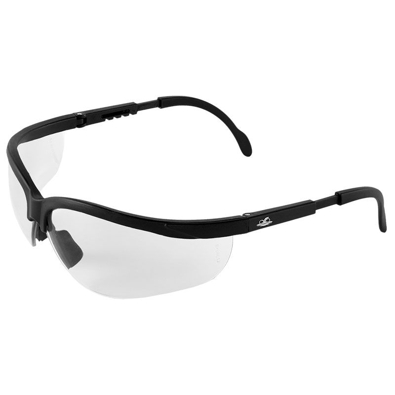 Picuda Anti-Fog Safety Glasses. Lens: Clear. Frame: Matte Black, 12/Cs