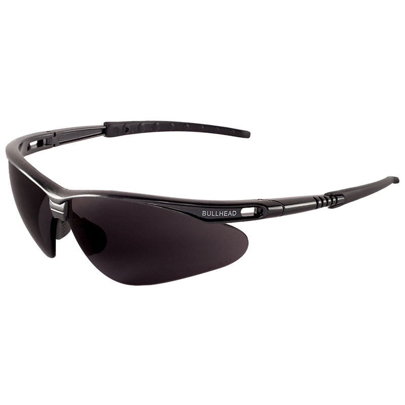 Stinger Polarized Safety Glasses. Lens: Smoke. Frame: Dark Grey, 1/Ea