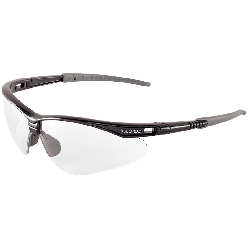 Stinger Anti-Fog Safety Glasses. Lens: Clear. Frame: Shiny Pearl Gray, 12/Cs