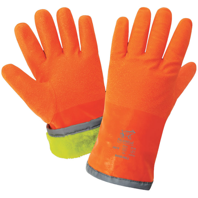 FrogWear® Cold Protection - Extreme Cold Nitrile Chemical Handling Gloves, XL, 12 Pair/Pkg
