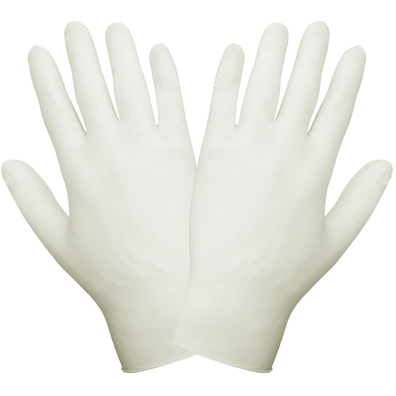 Latex Gloves, Powder Free, XL, 100/Box