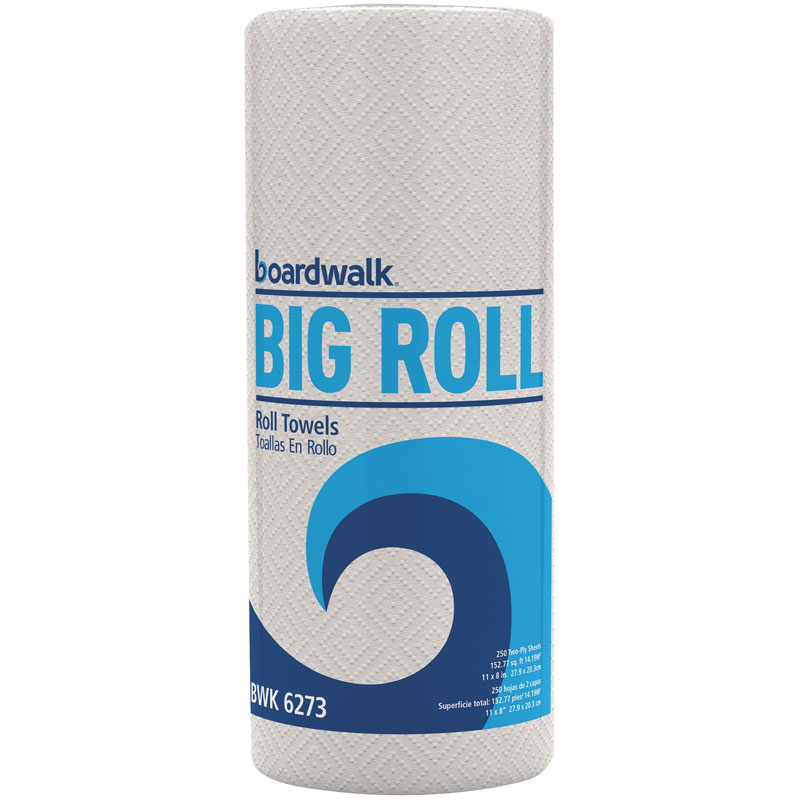 Boardwalk® 2-Ply Household Big Roll - Roll Towel. 12/Cs