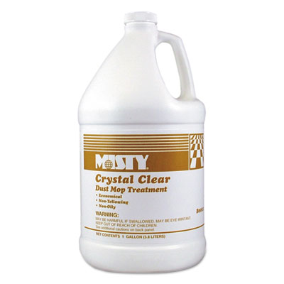 Crystal Clear Dust Mop Treatment, Slightly Fruity Scent, 4 Gallons/Cs