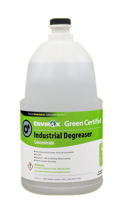 EnvirOx #143 Industrial Degreaser Concentrate (Formerly Greasinator), 4 Gallons/Cs