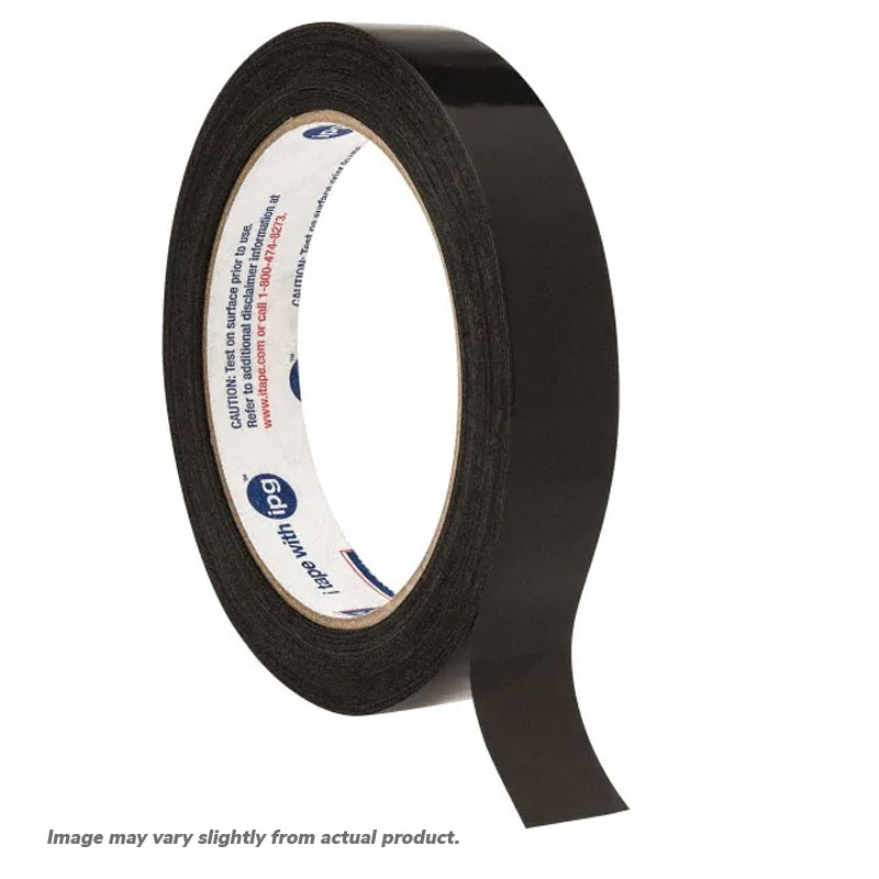 3/4" x 60yds <strong>Black</strong> Poly Strapping Tape <strong>94Lb. Tensile</strong> 96/Cs