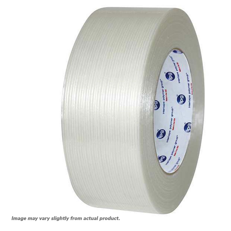 3" x 60yds Economy Filament Tape <strong>100Lb.Tensile</strong> 12/Cs