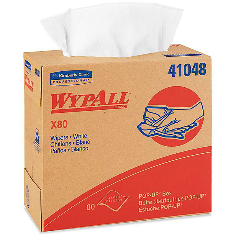 Wypall X80 Wipers. 200/Cs