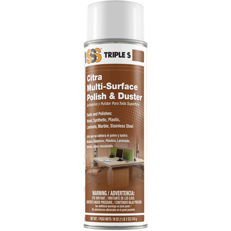 SSS Citra Multi-Surface Polish & Duster, 18 oz cans, 12/cs