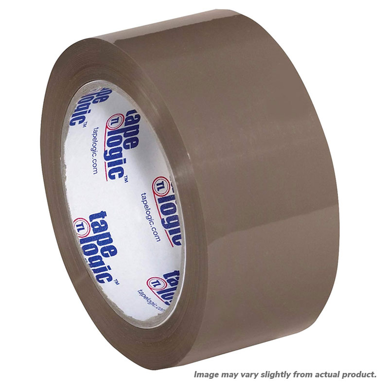 Tape Logic® 3" x 110 yds. <strong>Tan</strong> 1.8 Mil Industrial Tape. 24/Cs