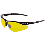 Stinger Safety Glasses. Lens: Yellow. Frame: Shiny Black, 12/Cs