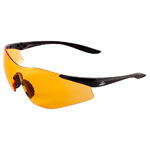 Snipefish Anti-Fog Safety Glasses. Lens: Orange. Frame: Matte Black, 12/Cs
