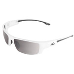 Dorado Anti-Fog Safety Glasses. Lens: Silver Mirror. Frame: White, 12/Cs
