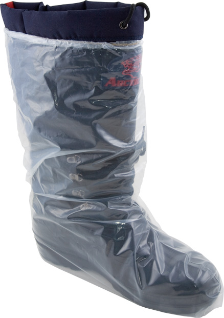 5 mil Clear Poly Boot Cover w/ Elastic Opening. XL. 500/case.