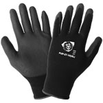 PUP27-9 Polyurethane Dip 15 gauge nylon/spandex Gloves, Small. 12/Pair/Pkg