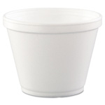 12 oz. Disposable Food Container Foam. 500/Cs