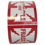2" x 2" Fragile Label, 500/Roll