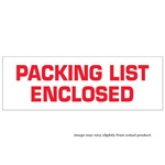 2" x 55 yds. "Packing List Enclosed" pre-printed tape. 36/cs