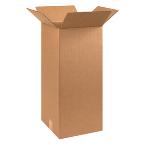 10" x 10" x 24" Tall Corrugated Box