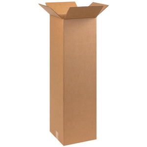 10" x 10" x 36" Tall Corrugated Box