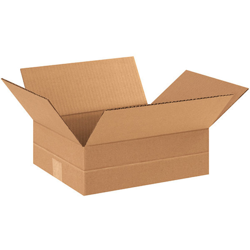 12" x 10" x 4" Box Multi-Depth at 2"