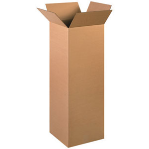 12" x 12" x 36" Tall Corrugated Box