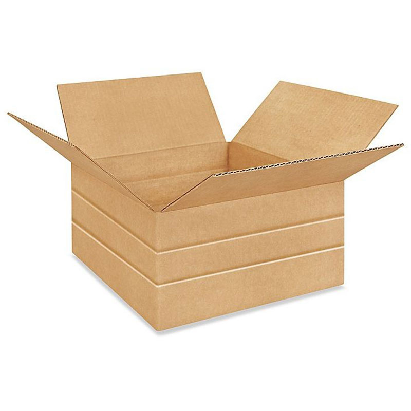 12" x 12" x 6" Box Multi-Depth at 4"