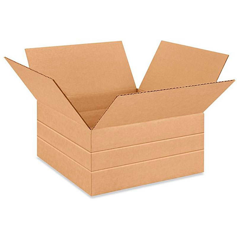 12-1/2" x 12-1/2" x 6" Corrugated Box