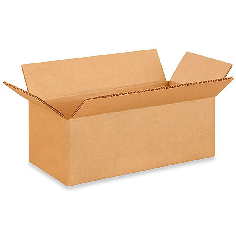 12 x 6 x 4" Corrugated Boxes.
