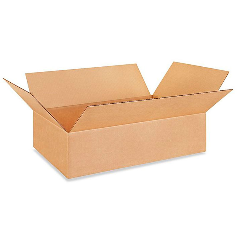 24" X 16" X 6" Flat Corrugated Box