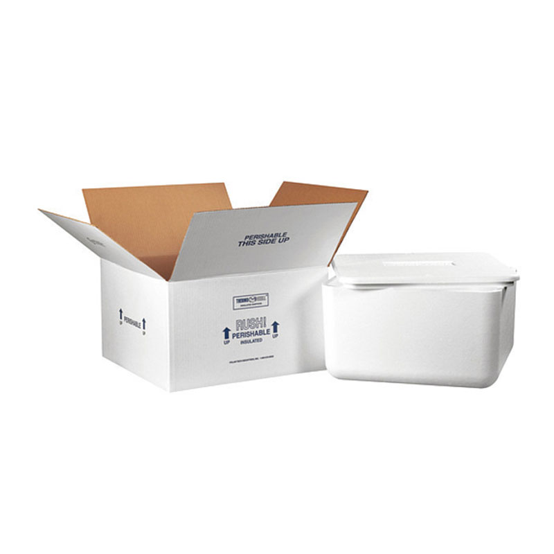 19-1/2" x 11-1/2" x 4-1/8" Insulated Shipping Boxes