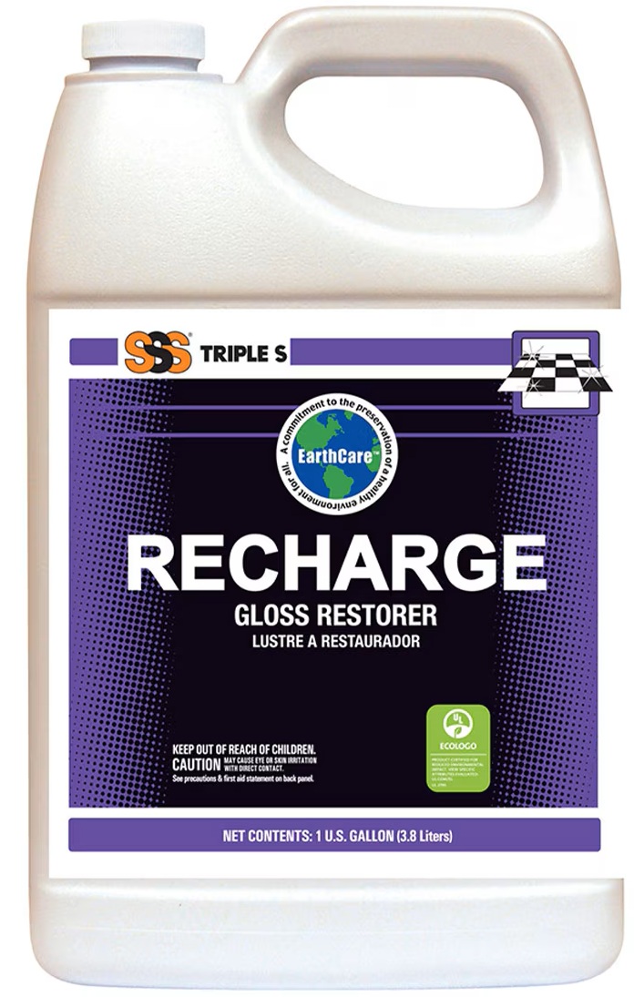 Recharge Polymer Based Mop On Restorer, 1 Gallon, 1/Ea.