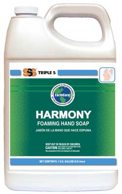 Earthcare Harmony Foaming Hand Soap. 1 Gal.