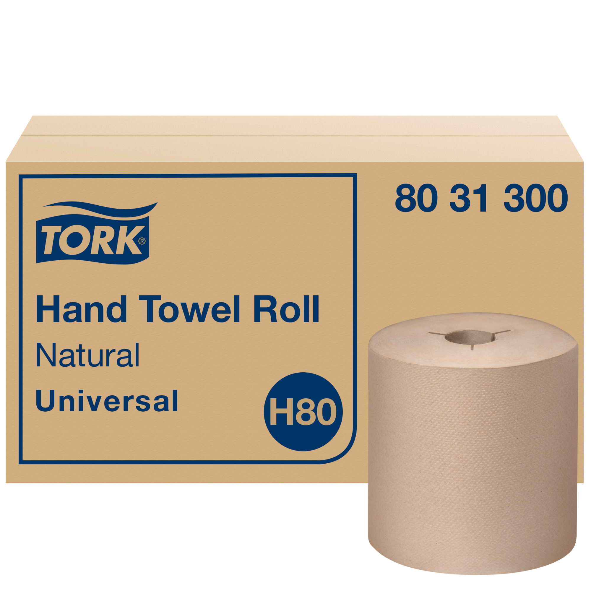 Tork Green Seal™ Certified Controlled Roll Towel, 800' Natural. 6/Cs