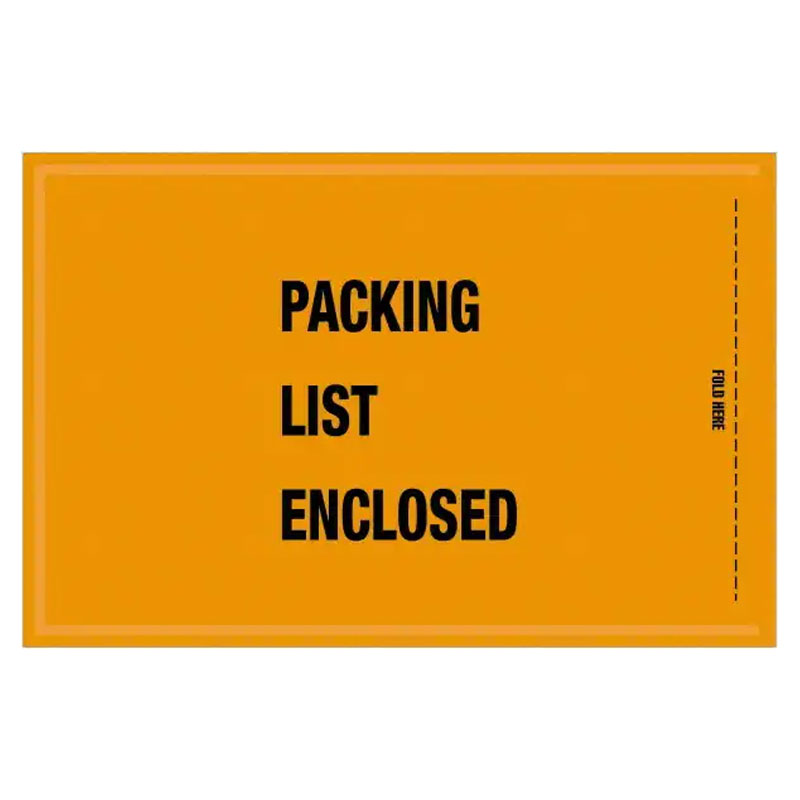 5-1/4" x 8" Mil-Spec "Packing List Enclosed" Envelopes