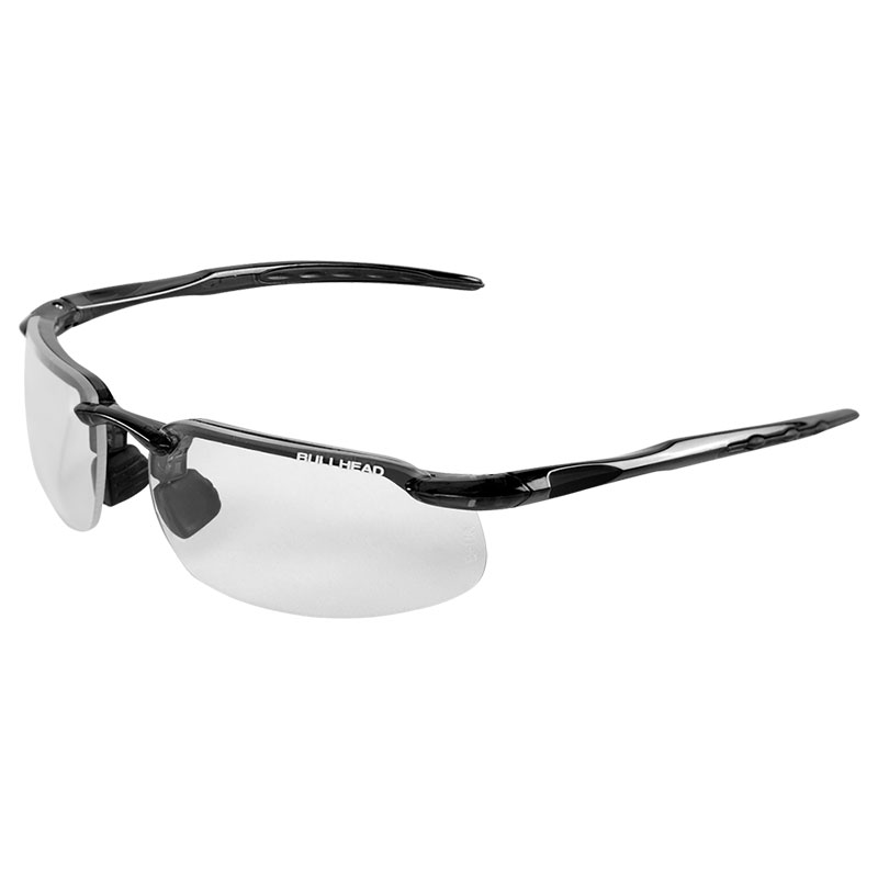 Swordfish Anti-Fog Safety Glasses. Lens: Clear. Frame: Crystal Black, 12/Cs Swordfish Anti-Fog Safety Glasses. Lens: Clear. Frame: Crystal Black, 12/Cs