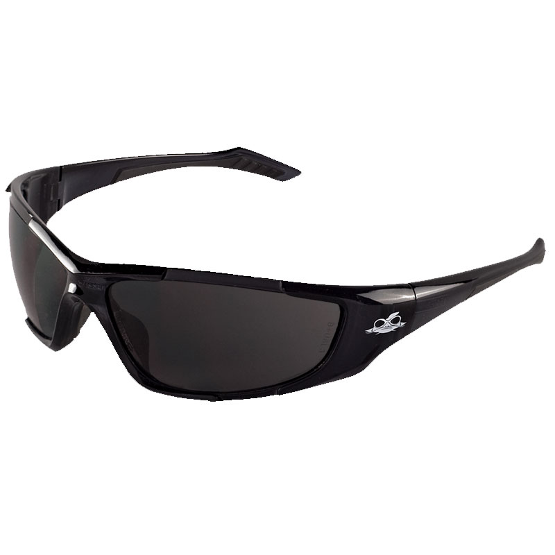 Javelin Safety Glasses. Lens: Smoke Anti-Fog. Frame: Crystal Black, 12/Cs Javelin Safety Glasses. Lens: Smoke Anti-Fog. Frame: Crystal Black, 12/Cs