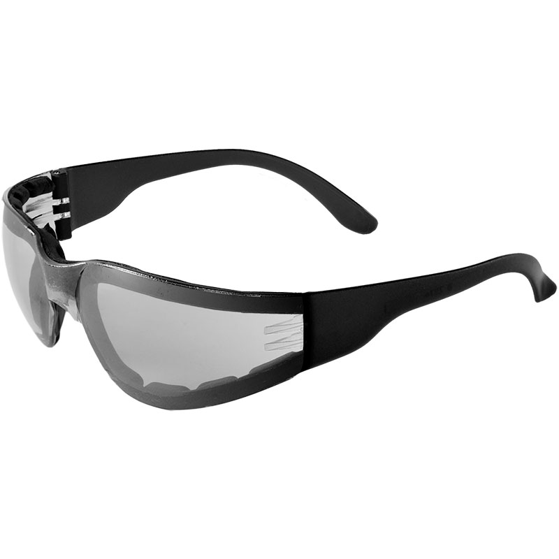 Torrent Anti-Fog Safety Glasses. Lens: Indoor/Outdoor. Frame: Crystal Black, 12/Cs