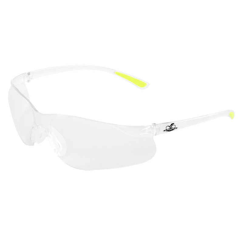 Bullhead Bass™ Safety Glasses Featuring Anti-Fog Clear Lens Frosted Clear Frame 12/Cs Bullhead Bass™ Safety Glasses Featuring Anti-Fog Clear Lens Frosted Clear Frame 12/Cs