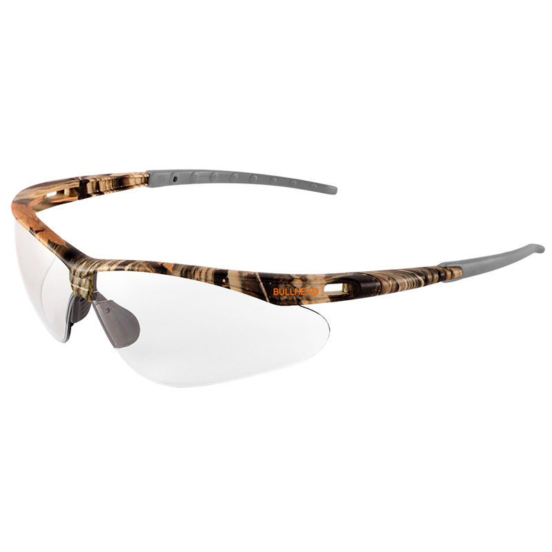 Stinger Anti-Fog Safety Glasses. Lens: Clear. Frame: Camouflage, 12/Cs Stinger Anti-Fog Safety Glasses. Lens: Clear. Frame: Camouflage, 12/Cs