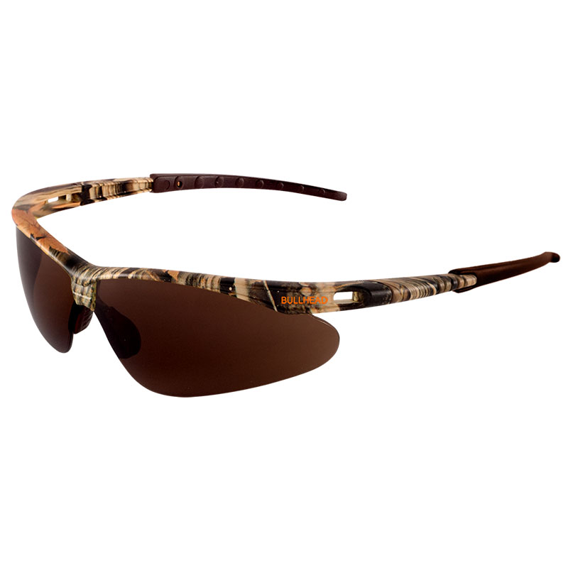 Stinger Anti-Fog Precision Lens Safety Glasses. Lens: Brown. Frame: Camouflage, 12/Cs. Stinger Anti-Fog Precision Lens Safety Glasses. Lens: Brown. Frame: Camouflage, 12/Cs.