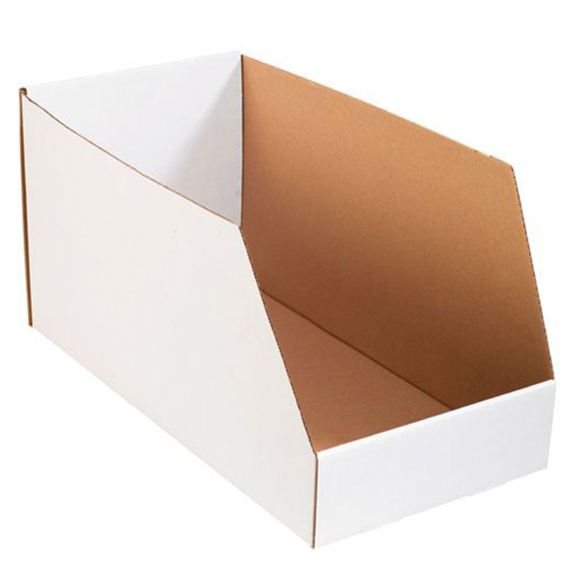 6" x 18" x 10" Jumbo Open Top Bin Box