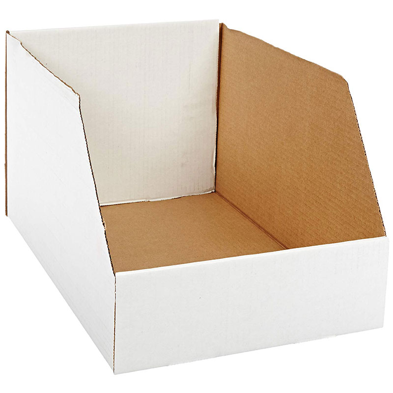 8" x 18" x 10" Jumbo Open Top Bin Box