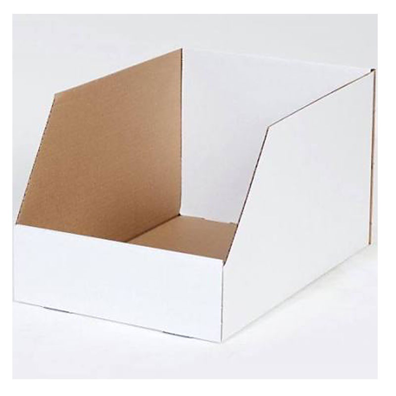 8" x 24" x 12" Jumbo Open Top Bin Box
