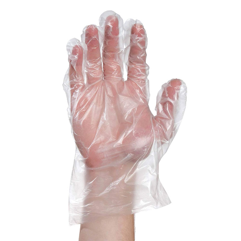 Poly Foodservice Gloves, Small  1000/Cs