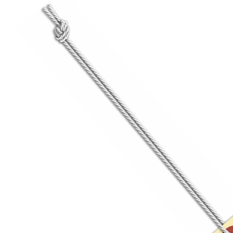 12" Tag String, 1000 Case Quantity. 1/Cs