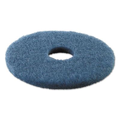 14" Blue Cleaning Floor Pad. 5/Cs