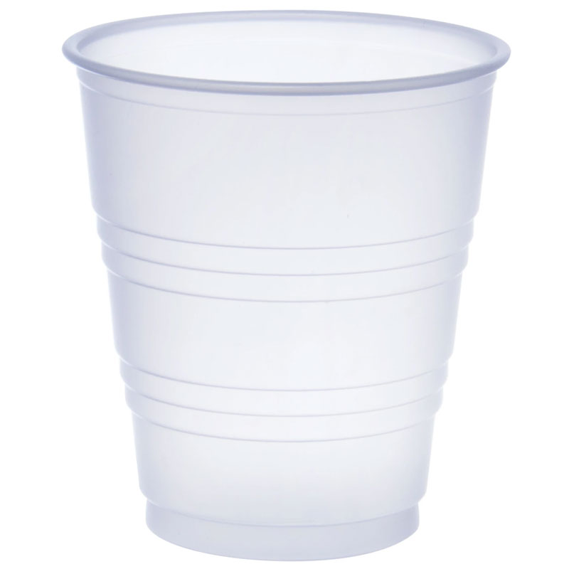 9 oz. Translucent Plastic Cold Cup, 25/100 Cs