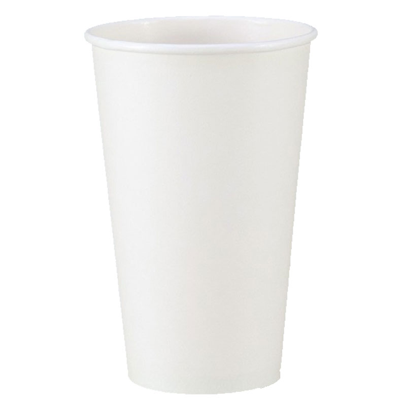 16 oz. White Hot Cup. 1000/Cs